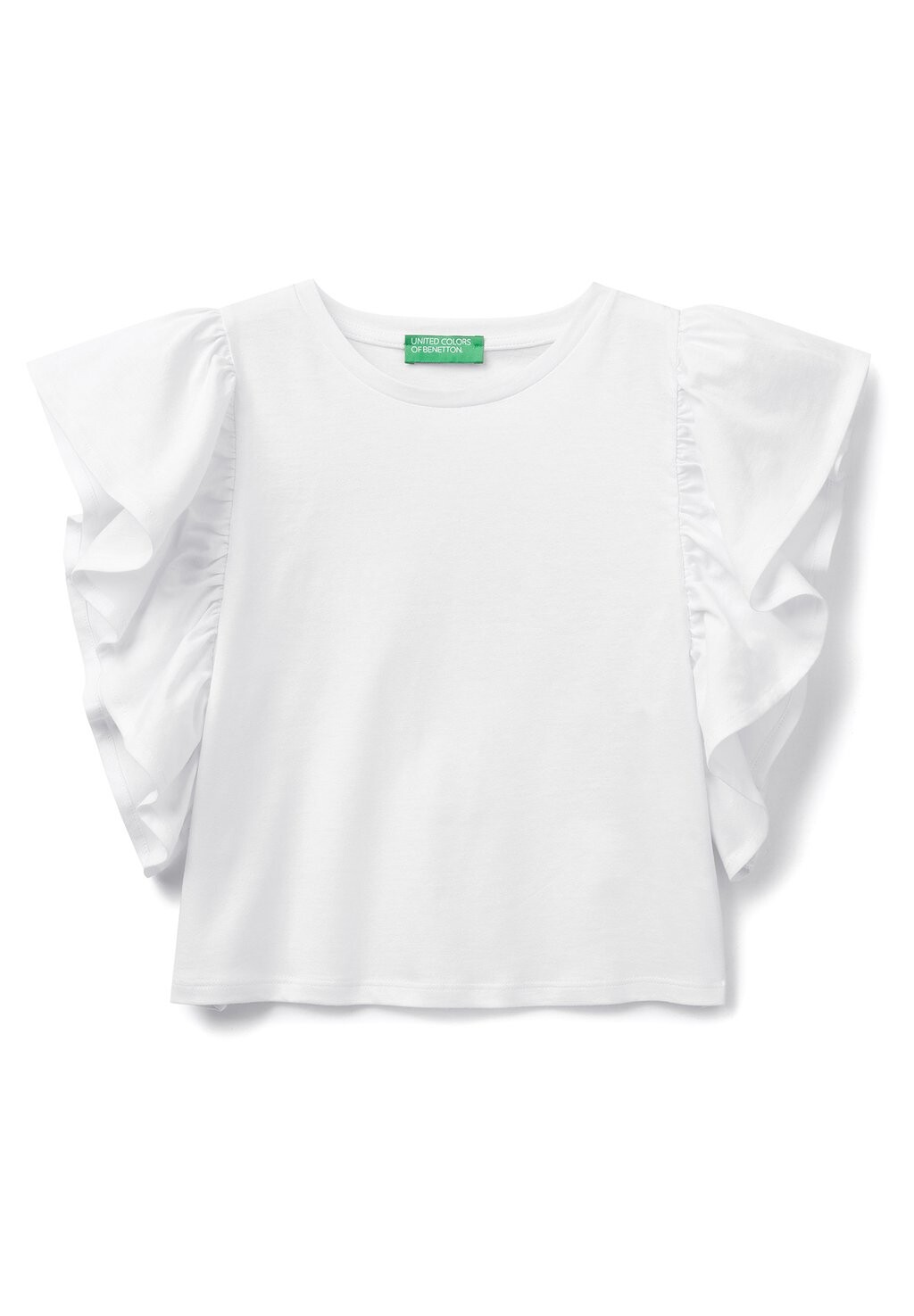 

Футболка с принтом United Colors of Benetton, белый