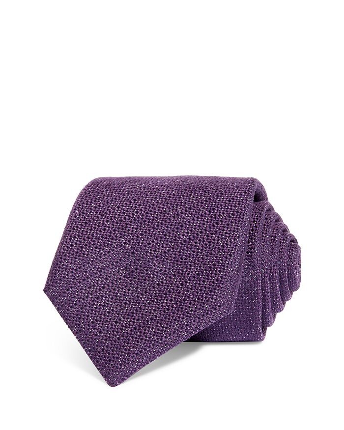 

Классический галстук из однотонного шелка Melange Canali