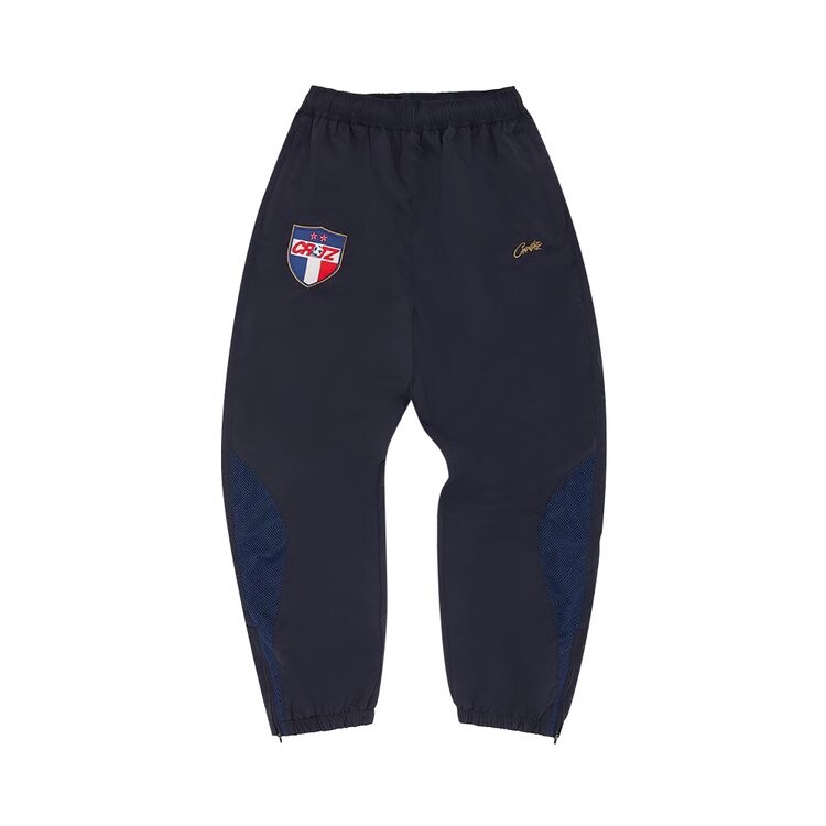

Брюки Corteiz Francais Shuku Pant, цвет Navy/White