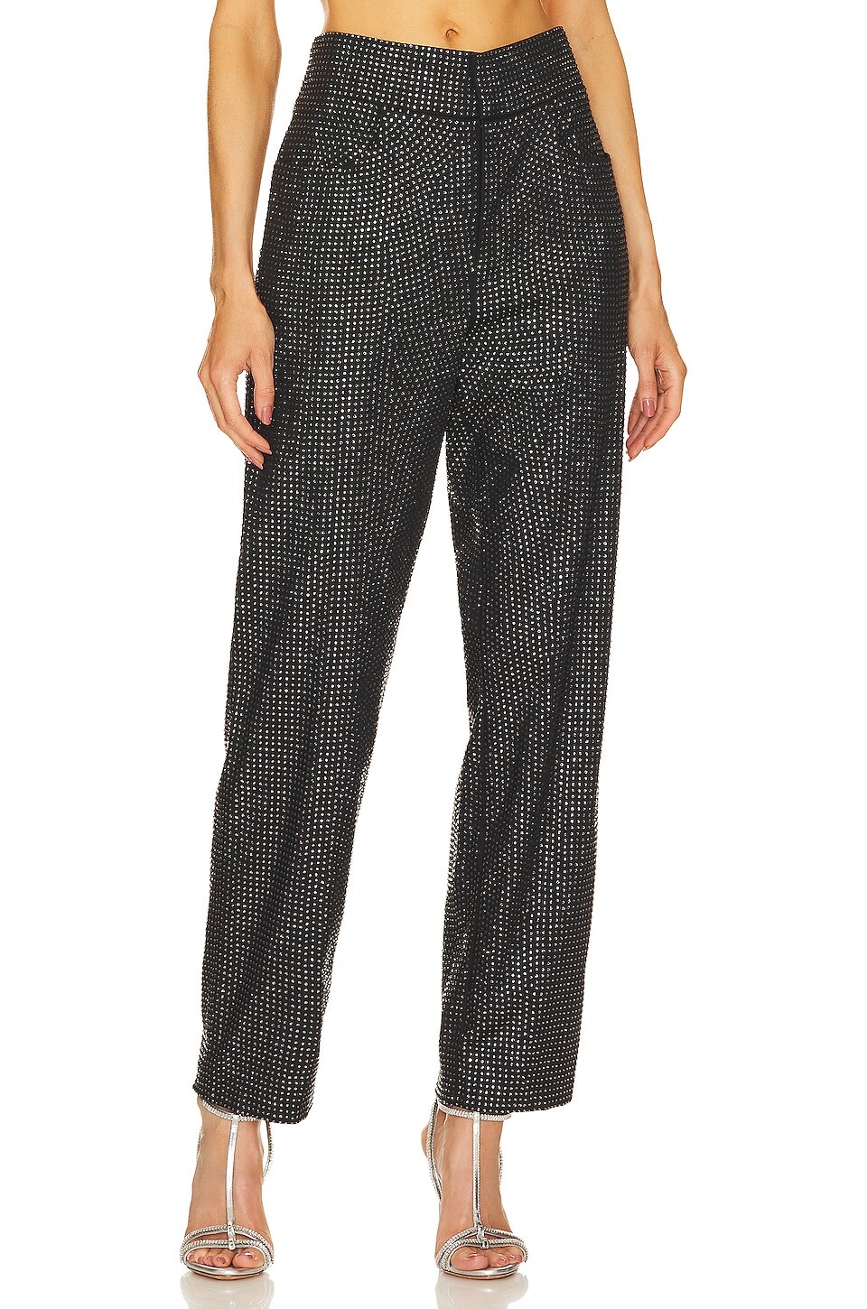 

Брюки GIUSEPPE DI MORABITO Lowrise Sequin, черный