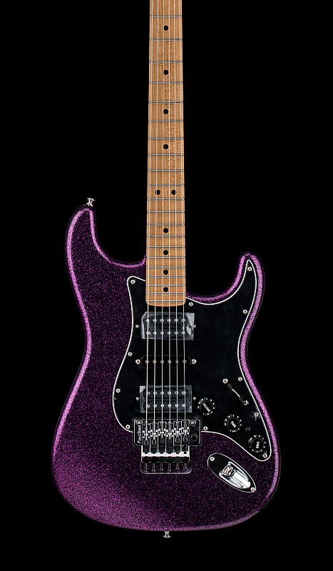 Электрогитара Fender Custom Shop Empire 67 Super Stratocaster HSH Floyd Rose NOS - Magenta Sparkle #16291