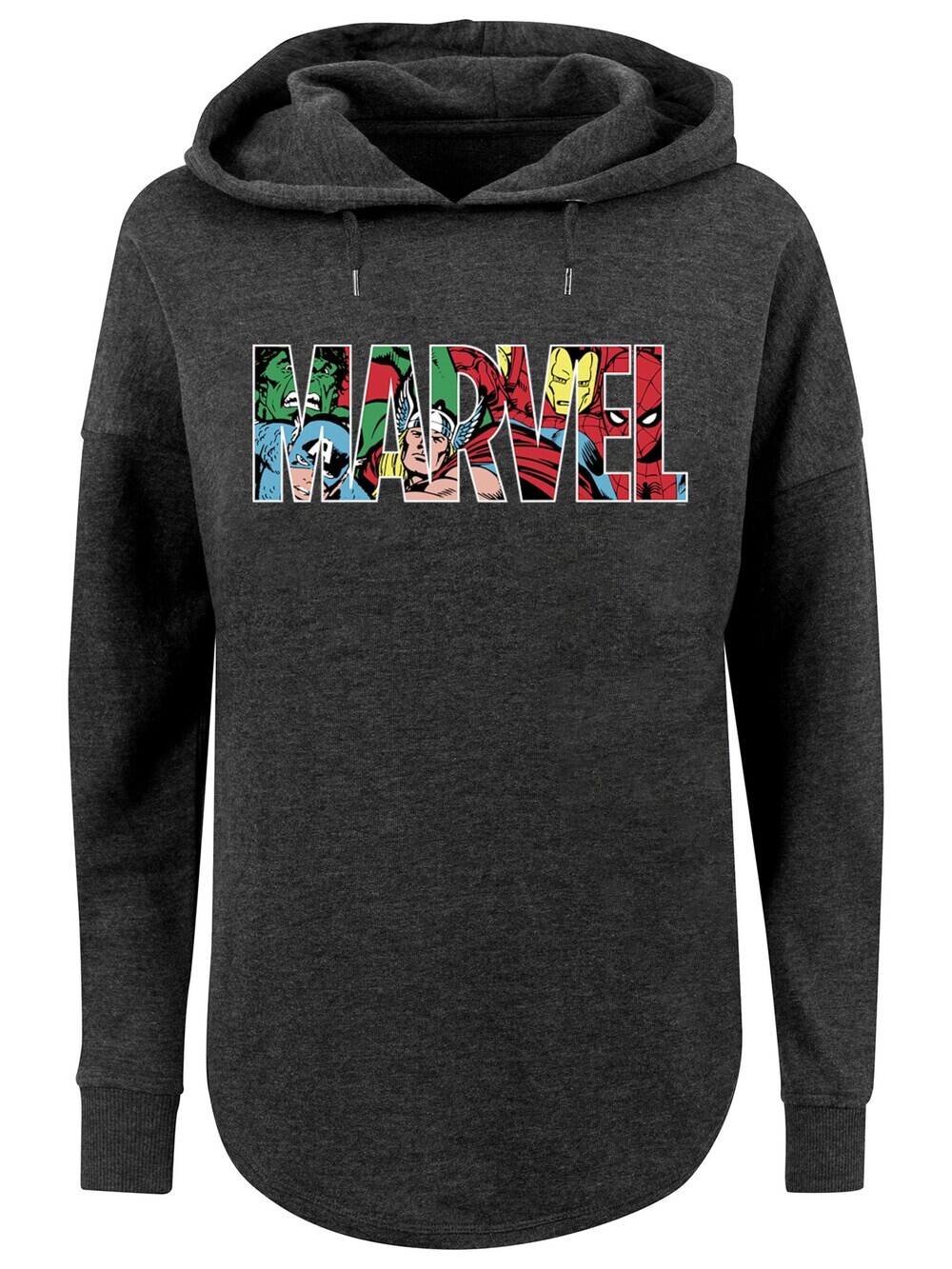 

Толстовка F4Nt4Stic Marvel Avengers Logo Character infill, темно-серый