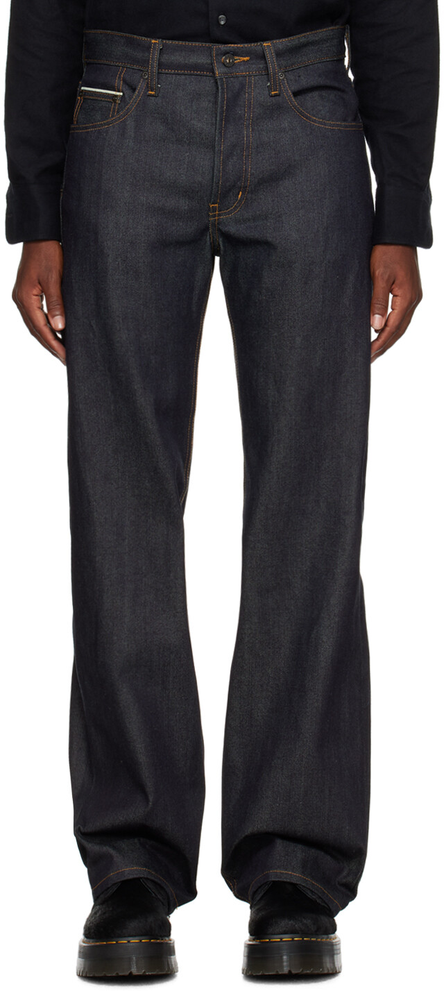 

Джинсы Strong Guy цвета индиго Naked & Famous Denim