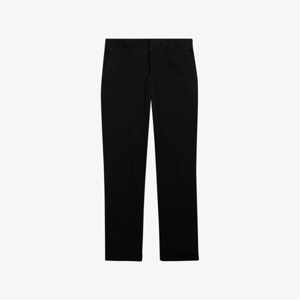 

Sediman прямые брюки из хлопка Ted Baker, черный
