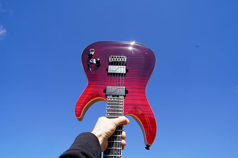 Электрогитара Schecter DIAMOND SERIES SLS Elite C-1- Blood Burst 6-String Electric Guitar