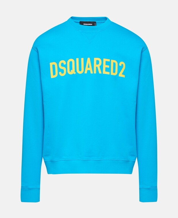 

Толстовка Dsquared2, лазурный синий