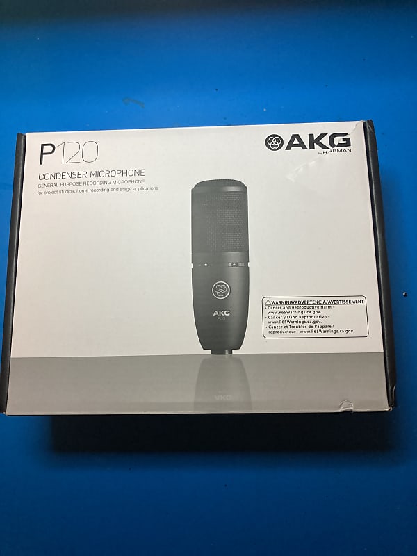 Конденсаторный микрофон AKG P120 General-Purpose Medium Diaphragm Cardioid Condenser Microphone студийные микрофоны akg p120