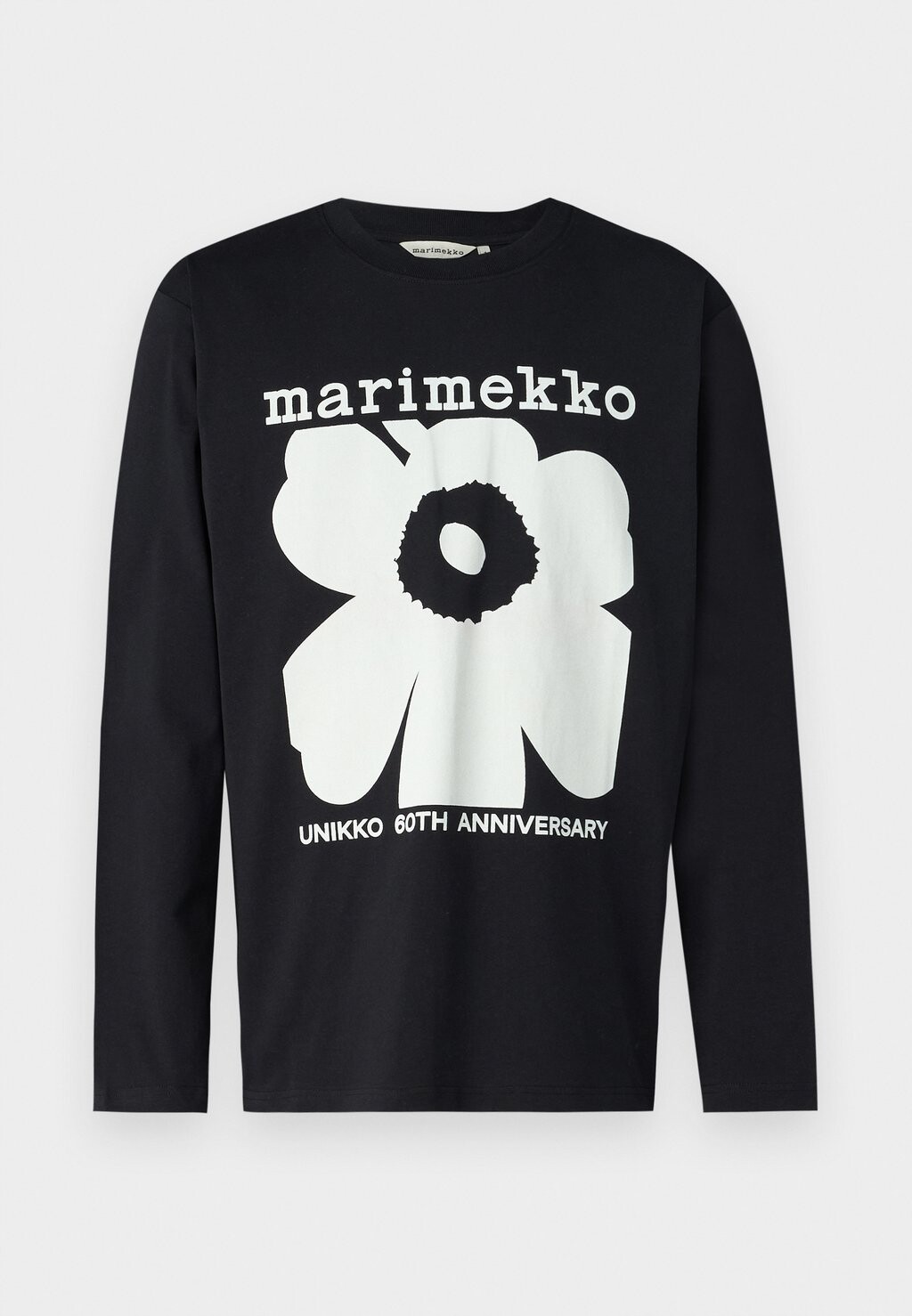 

Топ с длинными рукавами BIITTI UNIKKO PLACEMENT UNISEX Marimekko, черный