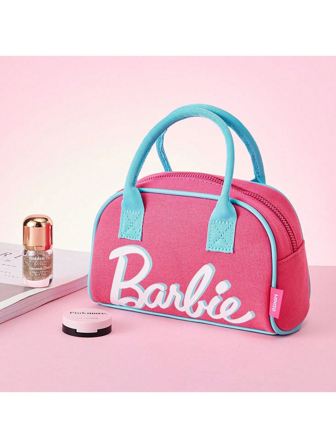 Булочки Miniso Barbie Daylight Glow Series (розовые), розовый miniso barbie series черный