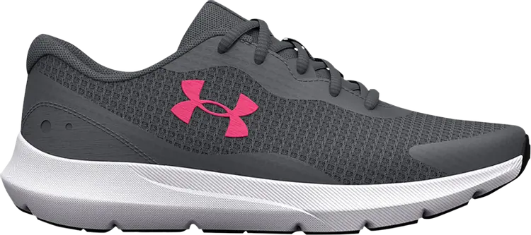 

Кроссовки Under Armour Wmns Surge 3 Pitch Grey White, серый