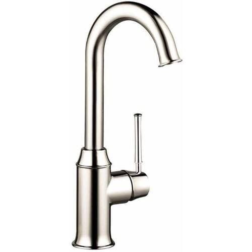 

Одноручный смеситель для бара Hansgrohe 04217920 Talis C с одним отверстием, polished nickel