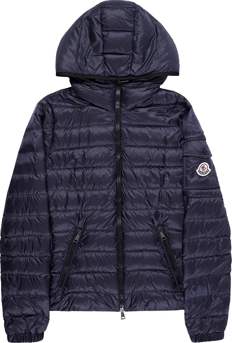 

Куртка Moncler Bles Hooded Full Zip Jacket 'Navy', синий