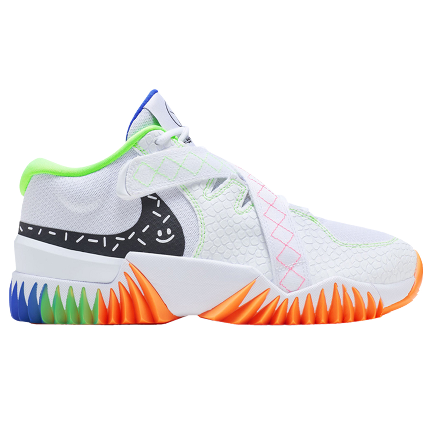 Кроссовки Nike Zoom Court Dragon 'White Multi-Color', Белый