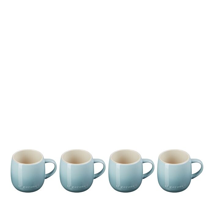 

Керамические кружки Le Creuset, набор из 4 шт, синий