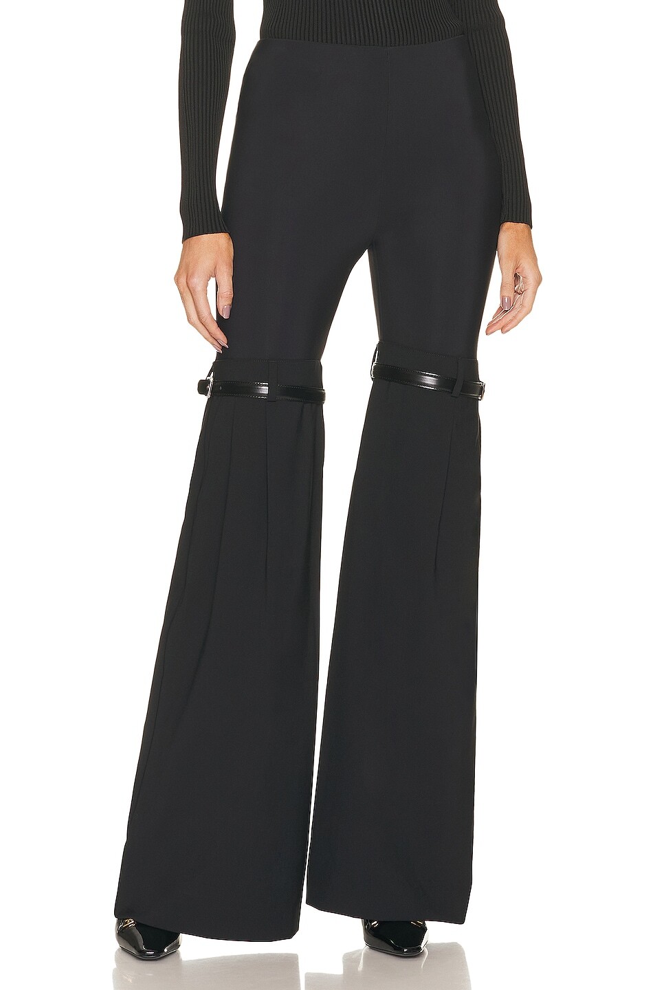 

Брюки Coperni Hybrid Flare Trouser, черный