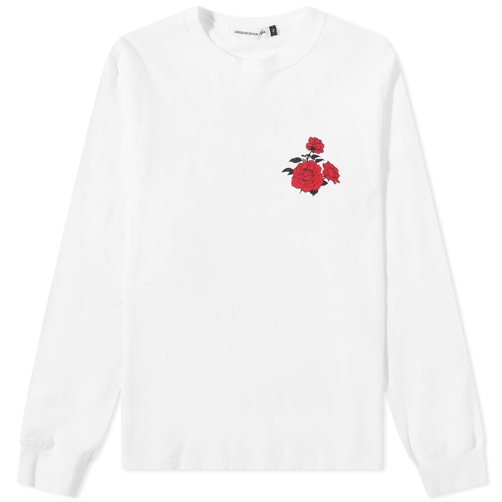 

Футболка Undercover Long Sleeve Heart Logo Tee, Белый