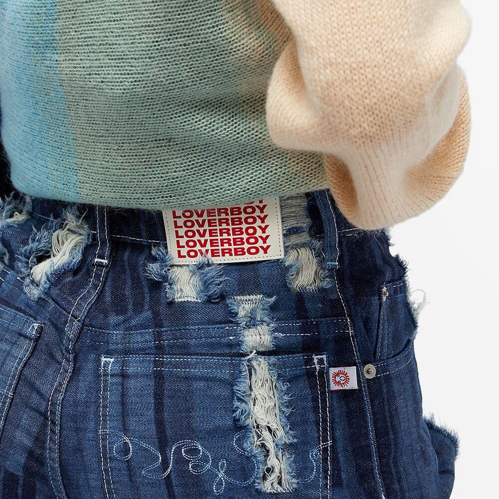 

Джинсы Charles Jeffrey Baggy Jeans With All Over Rips