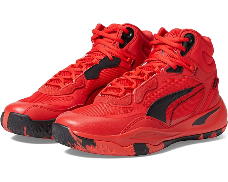 

Кроссовки Playmaker Pro Mid PUMA, красный