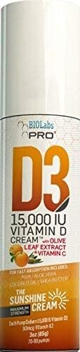 

BIOLABS PRO Полностью натуральный витамин D3, 15 000 МЕ
