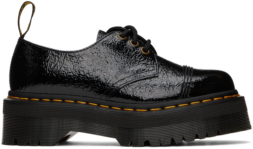 

Дерби на платформе Black Quad 1461 Dr. Martens