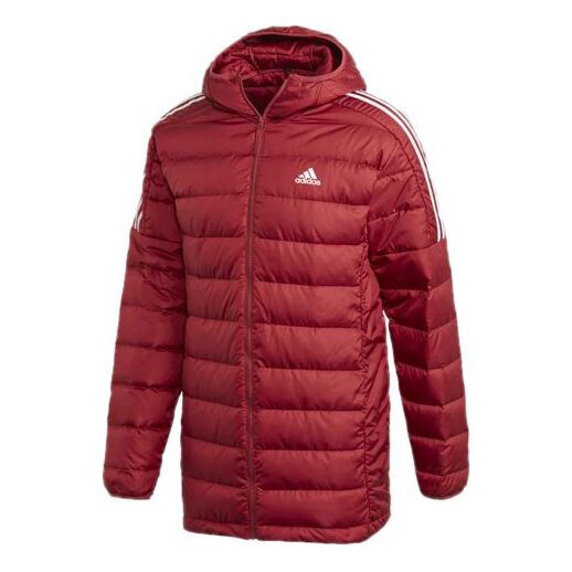

Пуховик Adidas Winter Long Cap Male Red, Красный