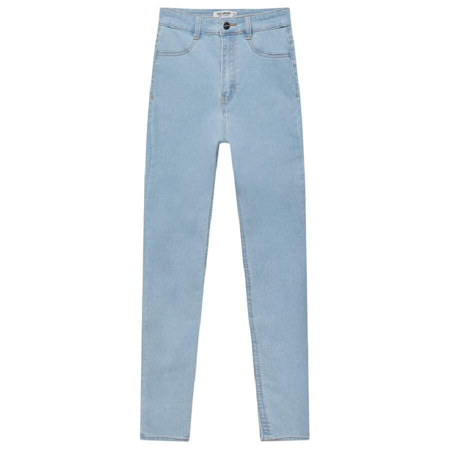 

Джеггинсы Pull&Bear Highwaist, голубой