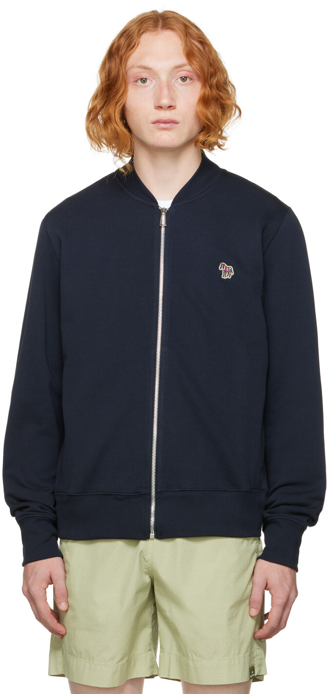 

Темно-синий бомбер с зеброй PS by Paul Smith