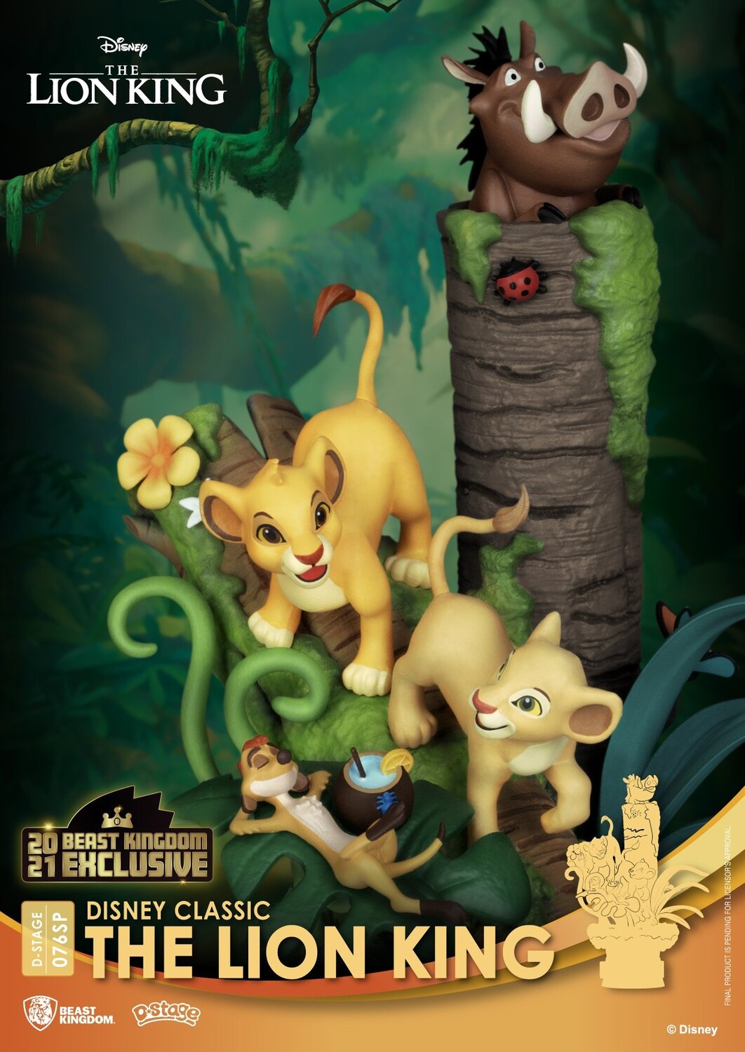 

Диорама Beast Kingdom Stage-Disney Class-Lion King Special Edition