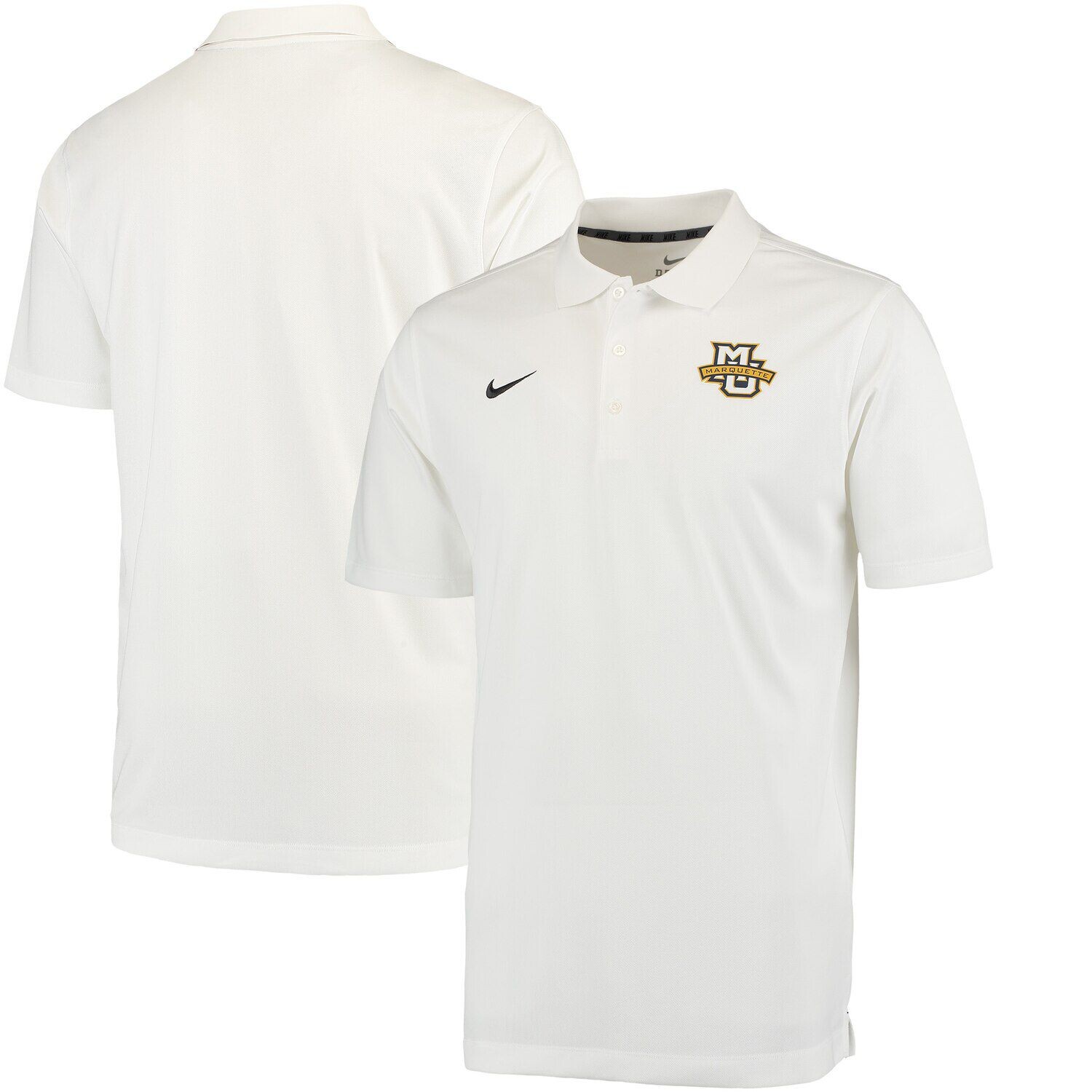 

Мужская белая футболка-поло Marquette Golden Eagles Varsity Dri-FIT Nike