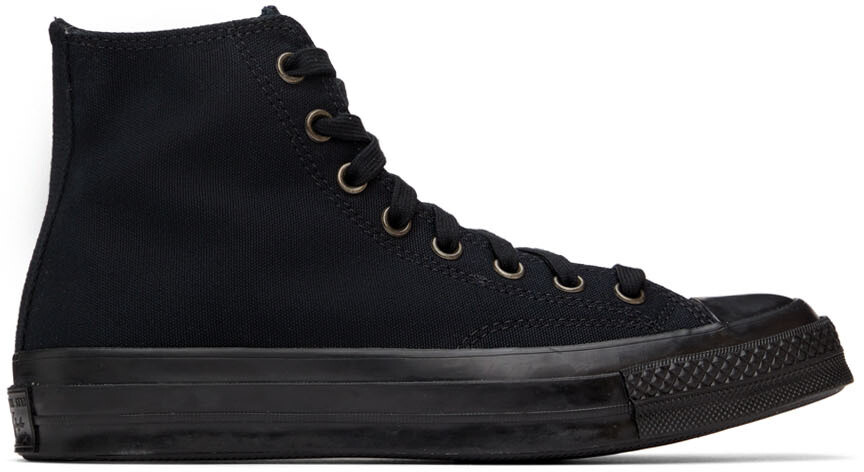 

Черные высокие кроссовки Chuck 70 Converse
