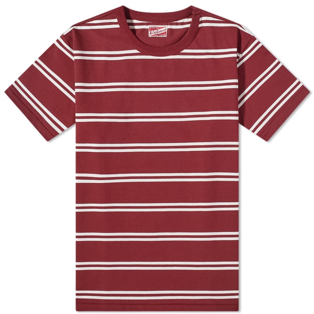 

Футболка The Real McCoys Joe McCoy Double Stripe Tee