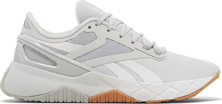 

Кроссовки wmns nanoflex tr 'grey footwear white' Reebok, серый