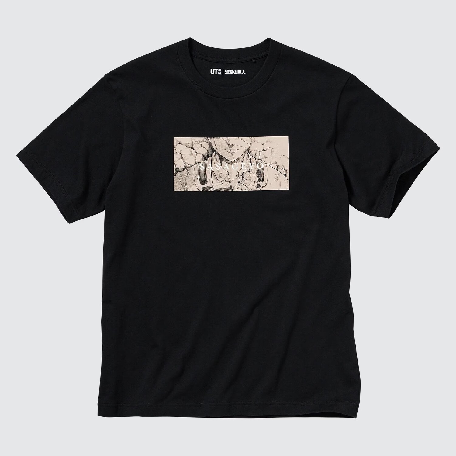 

Футболка Uniqlo UT Attack on Titan (Sasageyo), черный