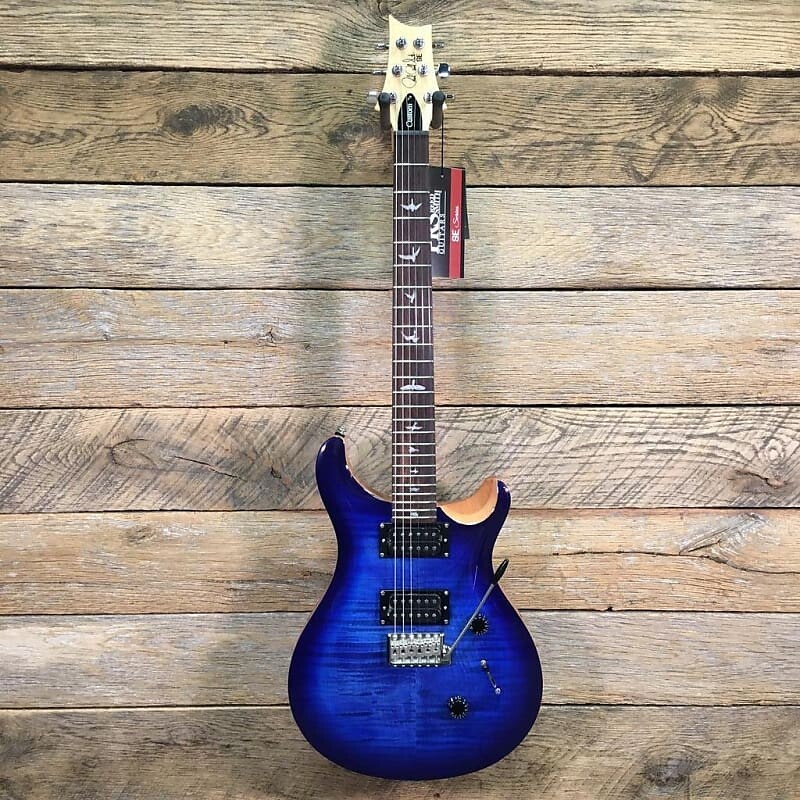 

PRS SE Custom 24 Faded Blue Burst с сумкой CU44