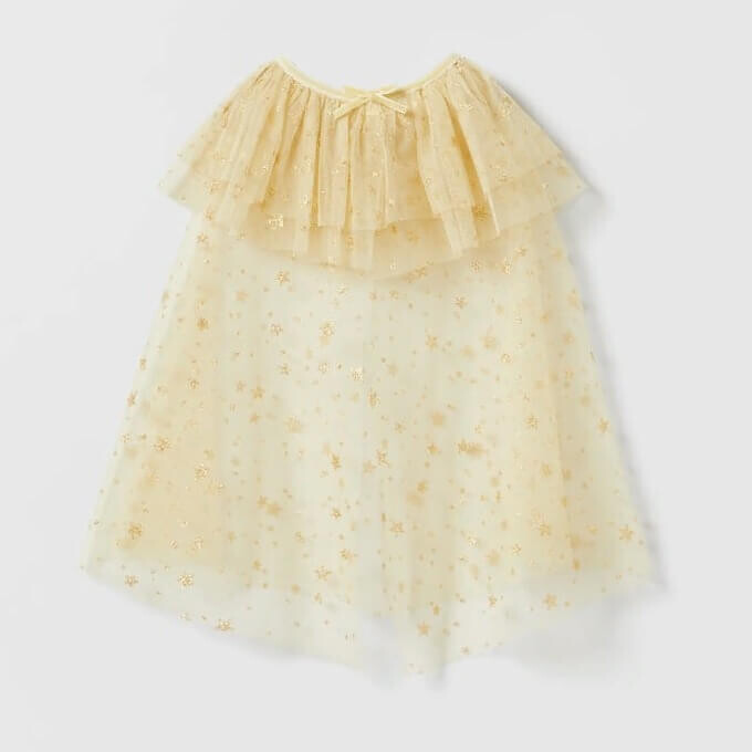 

Костюм феи накидка Zara Rhinestone, золотистый
