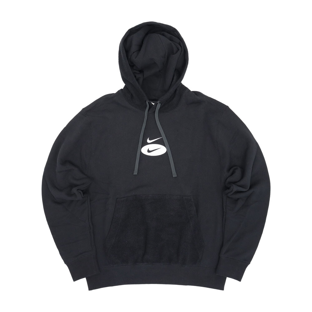 

Толстовка Nike Embroidered Double Swoosh, черный