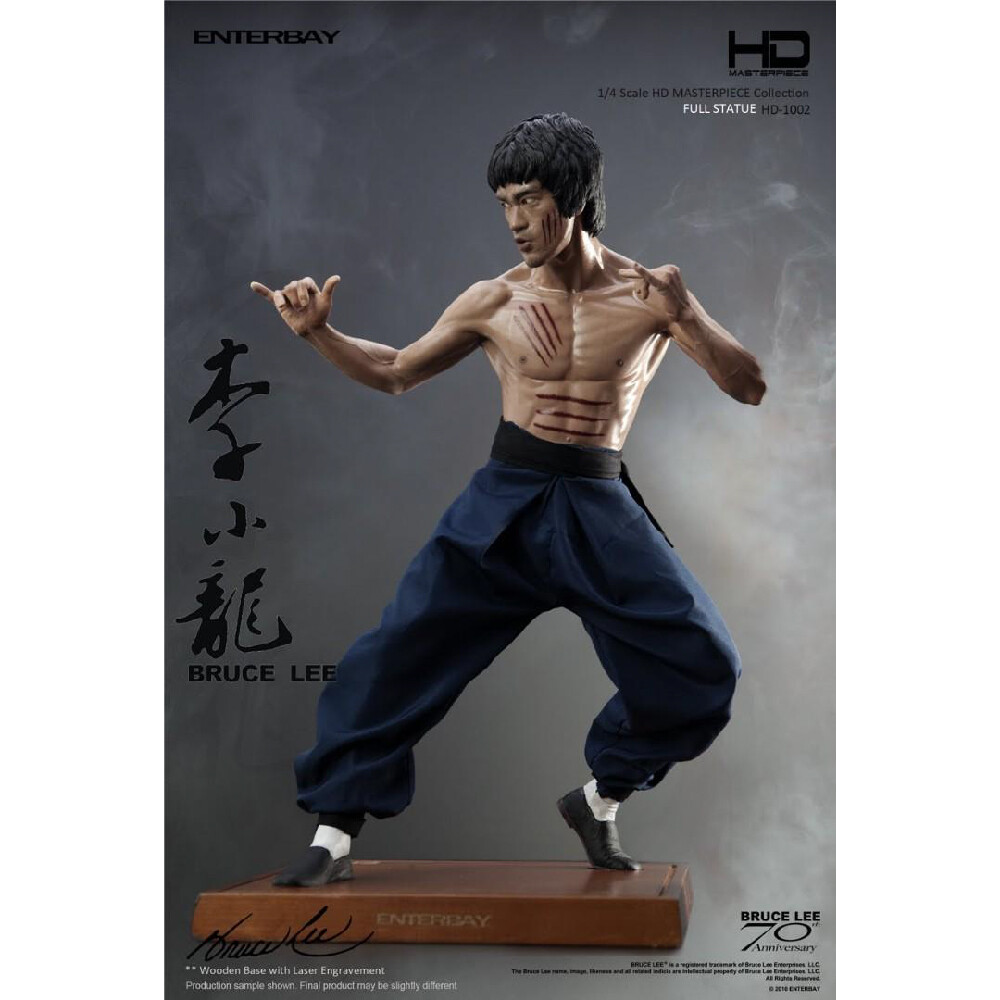 

Фигурка Enterbay 1:4 Scale, Bruce Lee 70th Anniversary Masterpiece Collectible Figure, 29 см