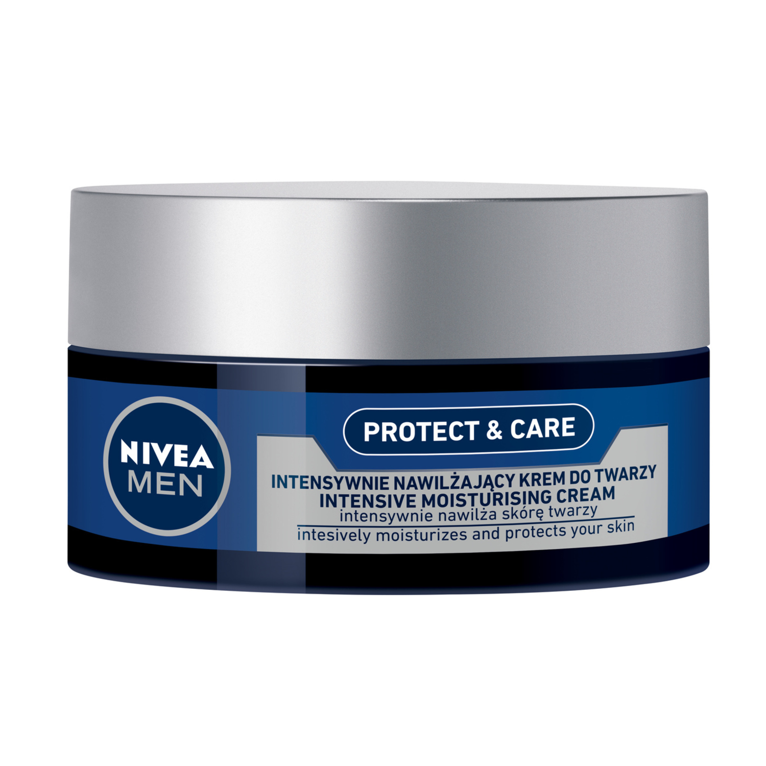 Nivea Men Protect & Care интенсивно увлажняющий крем для лица с алоэ вера для мужчин, 50 мл - фото