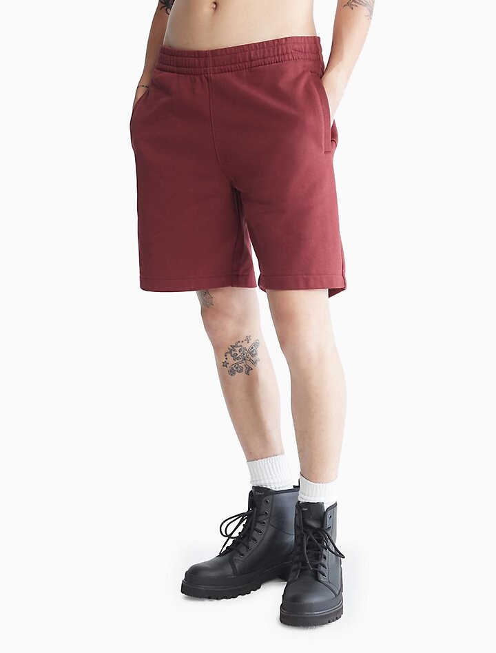 

Шорты спортивные Calvin Klein Standard Logo, бордовый