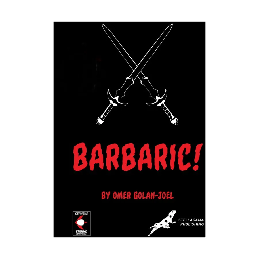 

Barbaric! (1st Edition), Role Playing Games (Stellagama Publishing), мягкая обложка