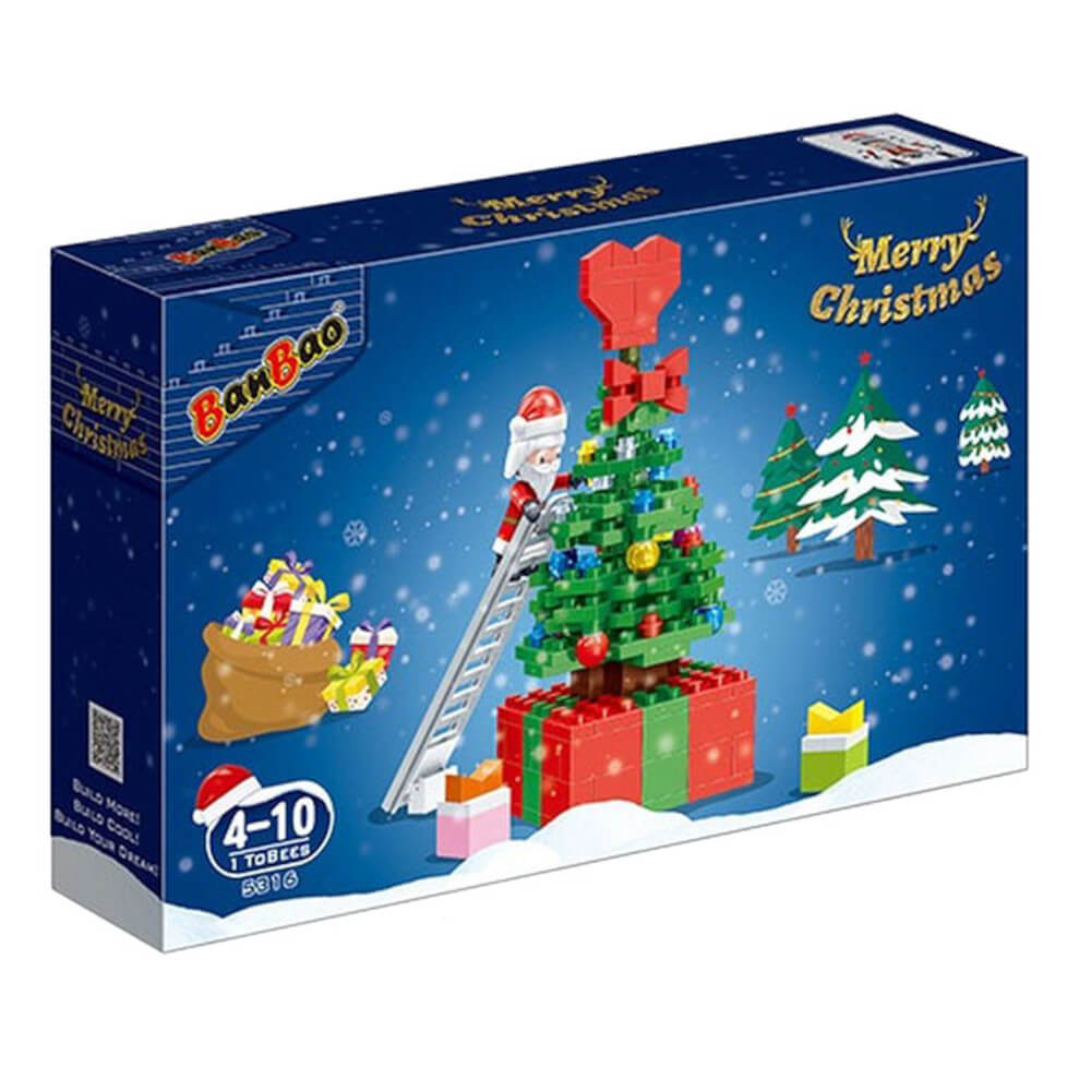 цена Конструктор Banbao Christmas Building 187 pcs