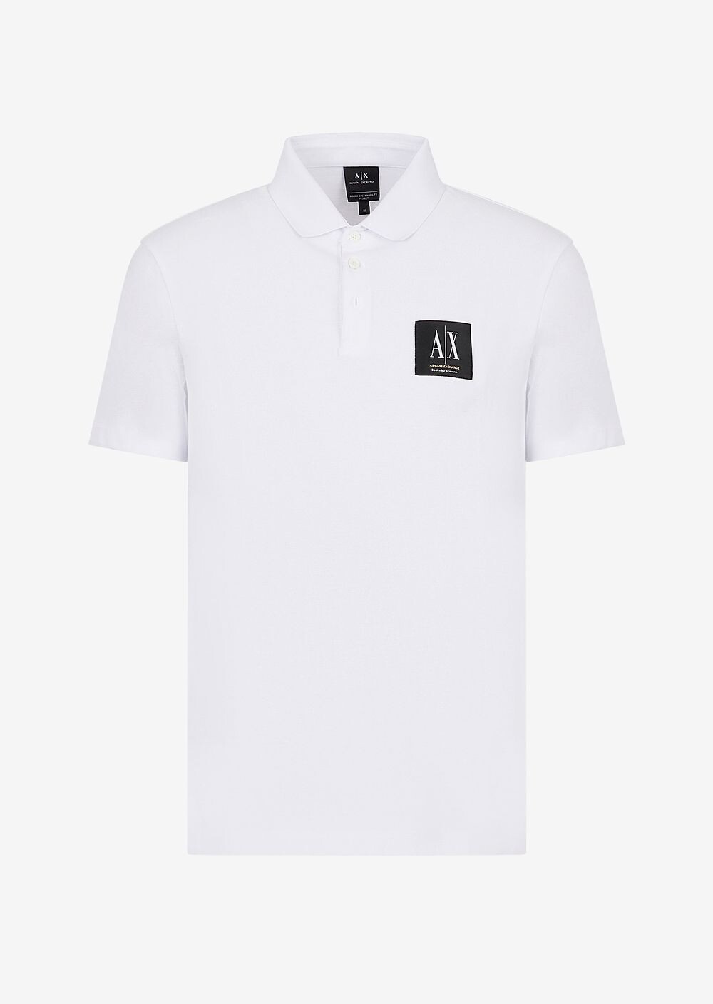 

Футболка поло Armani Exchange, белый