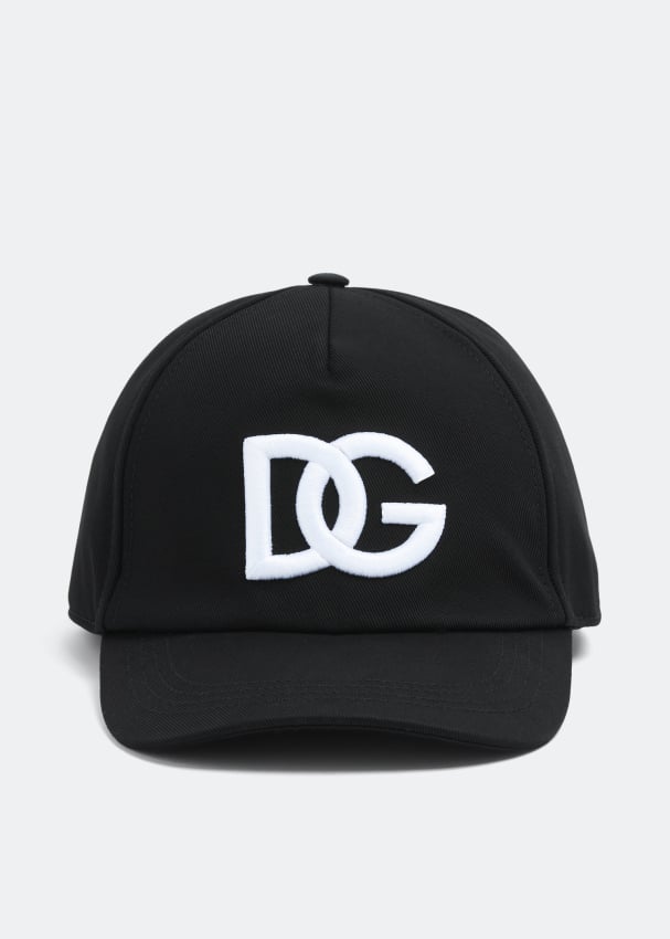 Кепка DOLCE&GABBANA DG baseball cap, черный бейсболка fifa однотонная