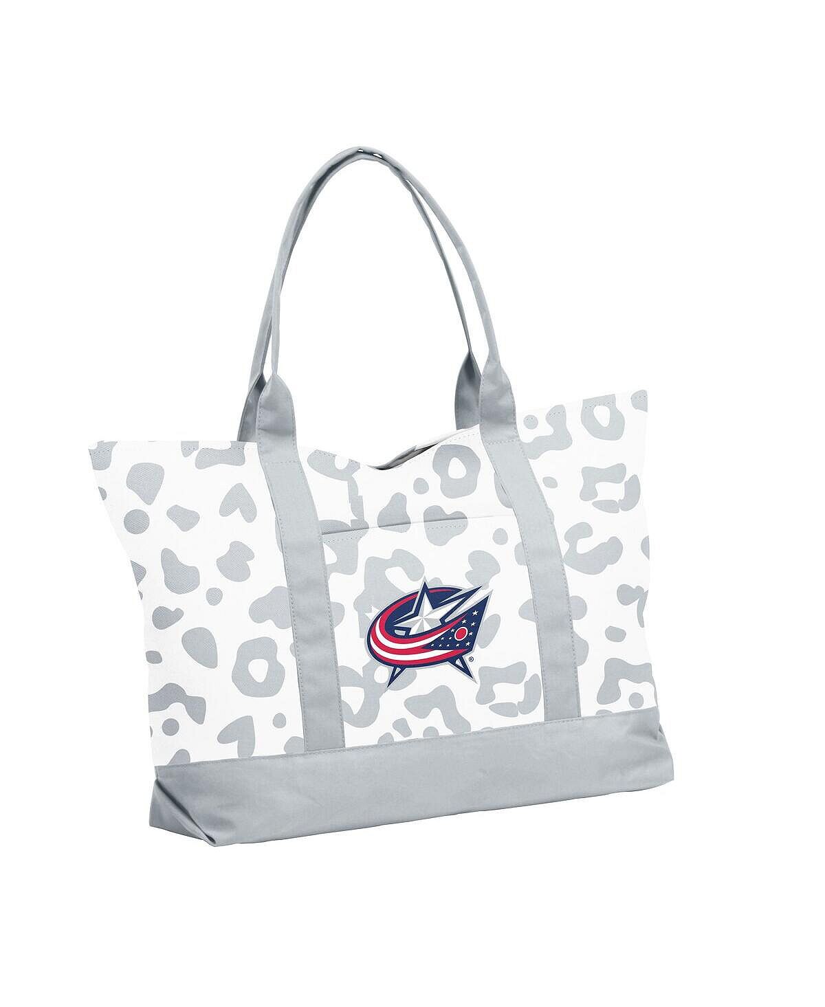 

Женская сумка-тоут с леопардовым принтом Columbus Blue Jackets Logo Brands