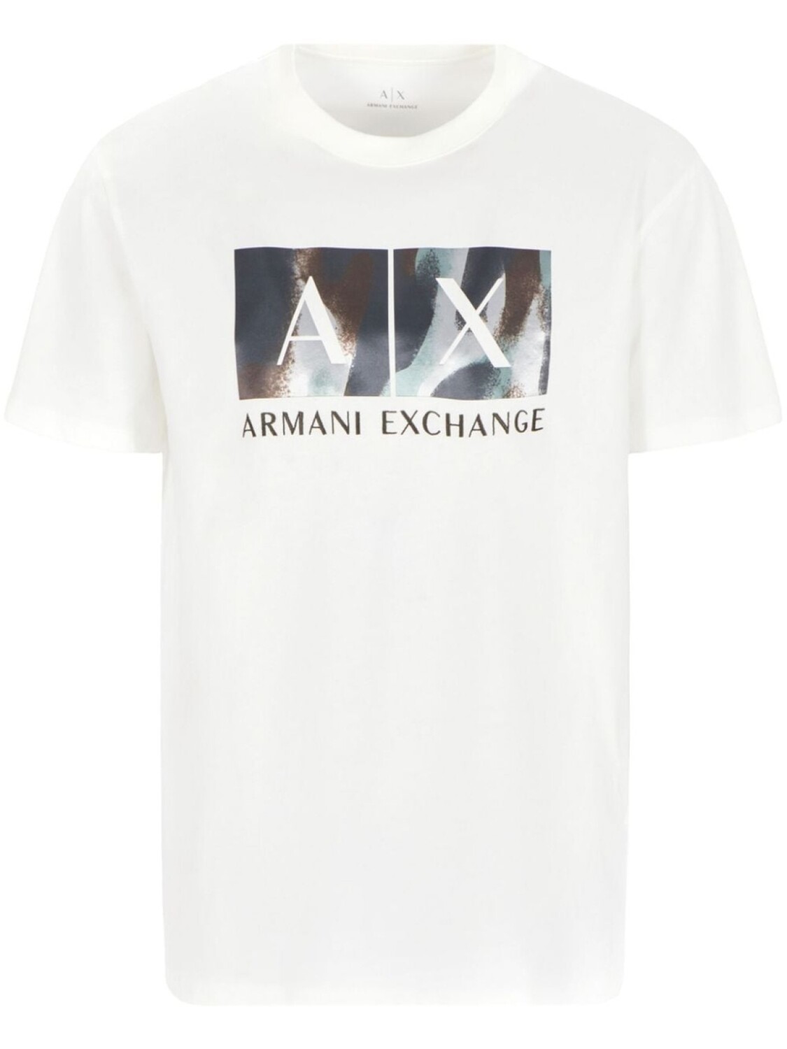 

Armani Exchange футболка с логотипом, белый