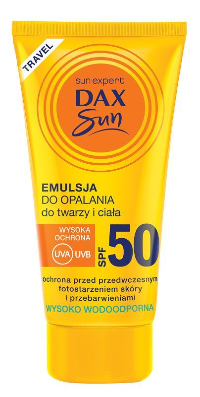 цена Dax Sun Mini Travel SPF50+ дубильная эмульсия, 50 ml