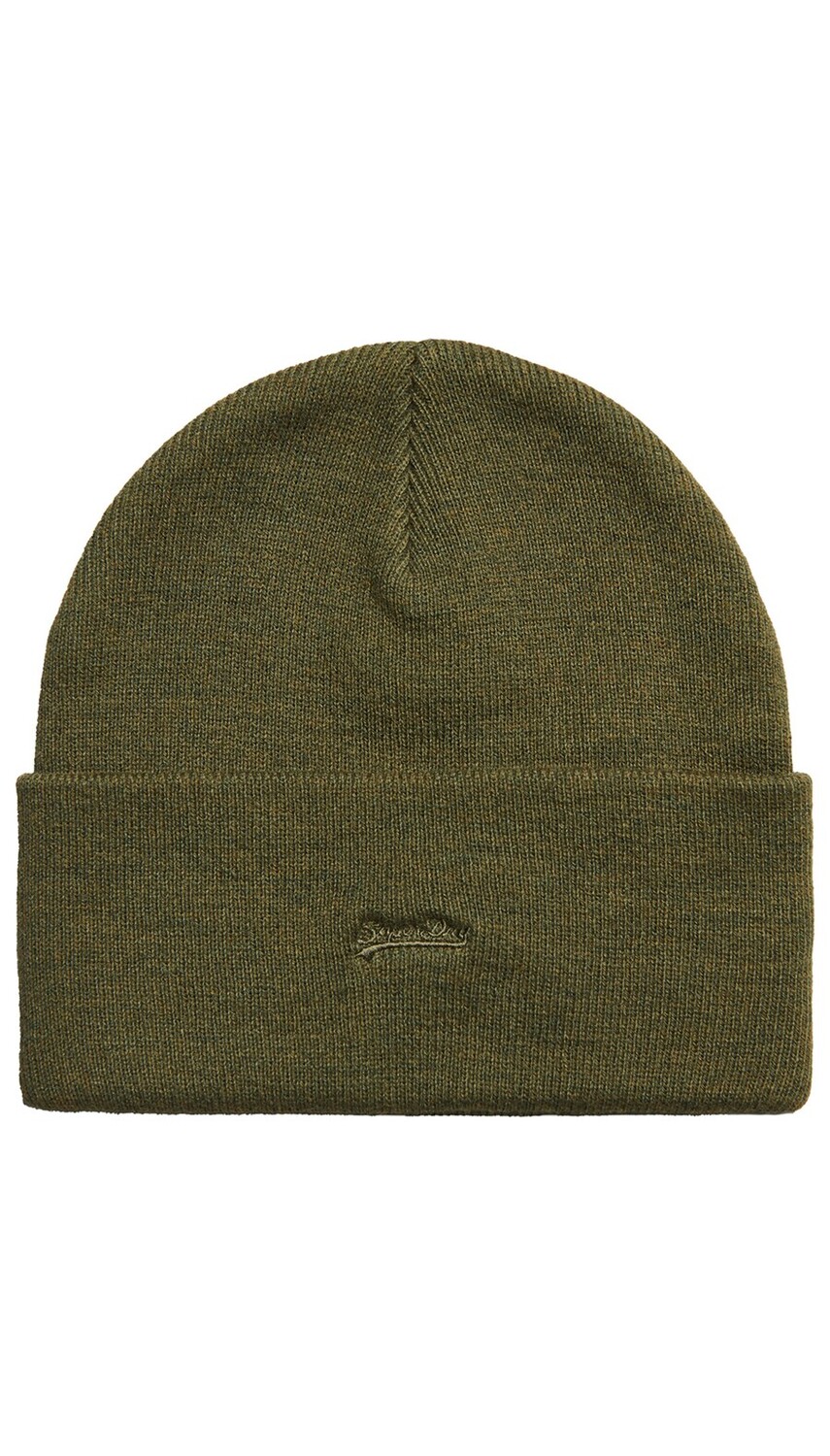 

Шапка Superdry Beanie, оливковый