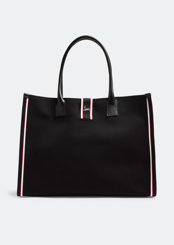 

Сумка-тоут Christian Louboutin Nastroloubi F.A.V. XL, черный