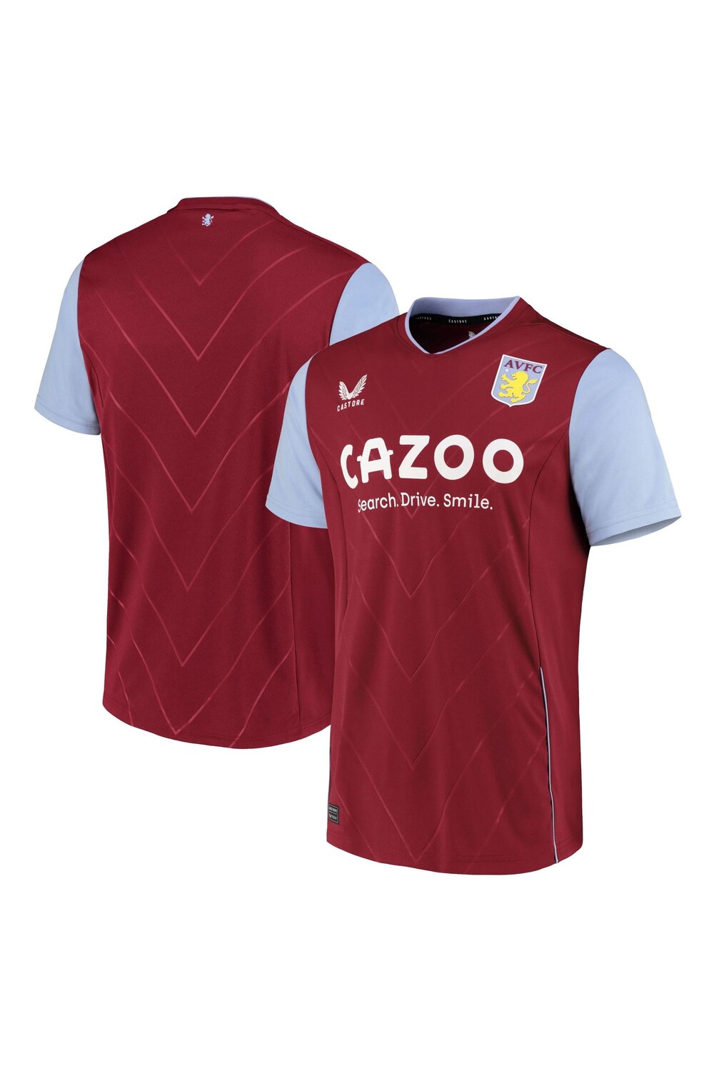 

Домашнее платье-рубашка Aston Villa 2022-23 Castore, красный