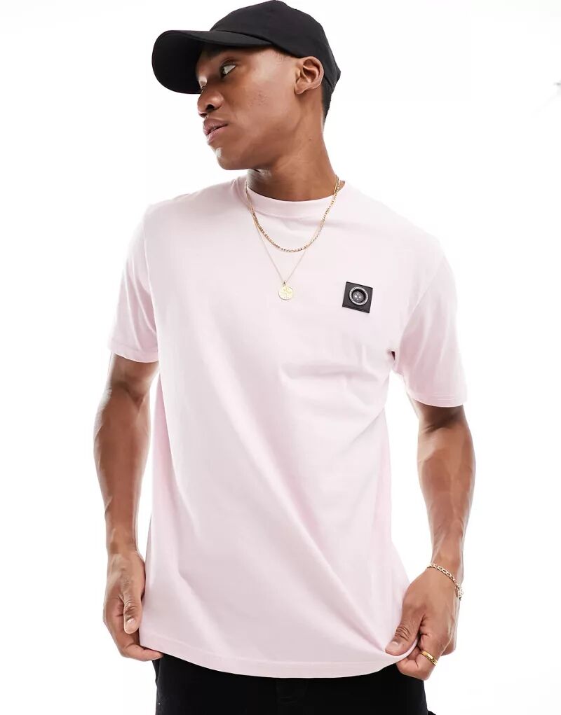 цена Розовая футболка с логотипом Marshall Artist